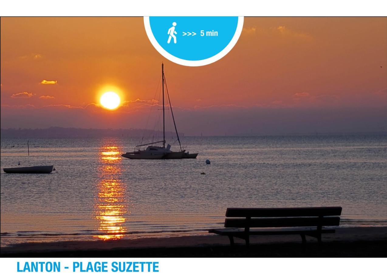 Appt Lanton Plage - Port 6 Voyageurs Экстерьер фото