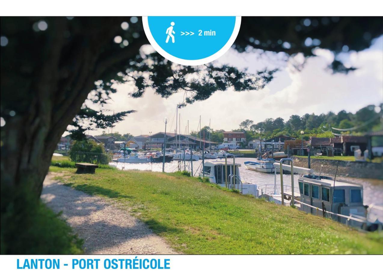 Appt Lanton Plage - Port 6 Voyageurs Экстерьер фото